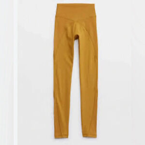 Offline by Aerie Goals High Rise Legging Size 7/8 in Yellow